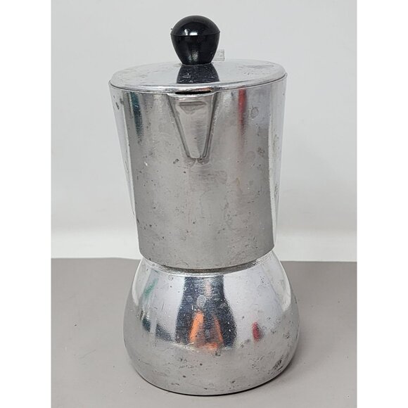 Italian Expresso Stove Top Coffee Maker Retro Kitchen‎ Serving Camping - Picture 2 of 13